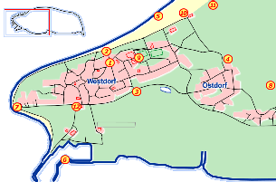 Lageplan West- und Ostdorf