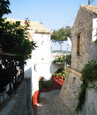 Gasse von Ag Mattheos