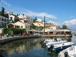 Kassiopi Hafen