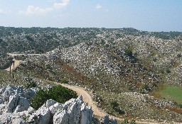 Blick unterhalb des Pantokrator