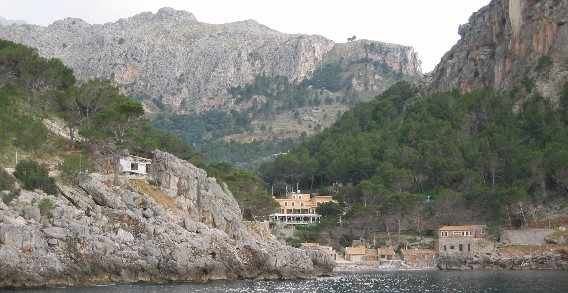 Blick auf Sa Calobra