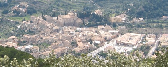 Valldemossa vom Corral des Bous