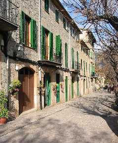 Strae ins untere Valldemossa